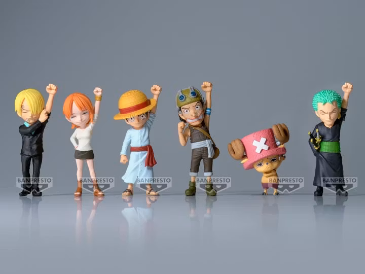 One Piece WCF -sign of our fellowship- Box of 6 Figures