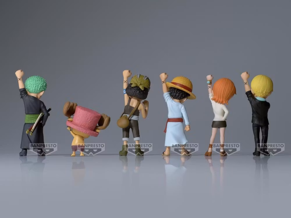 One Piece WCF -sign of our fellowship- Box of 6 Figures