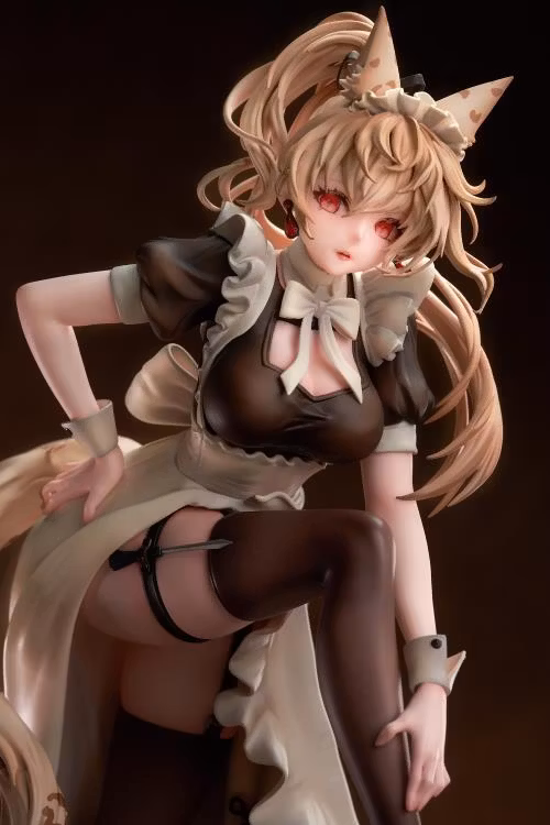 DeadPrince Illustration Battle Maid Different Species Leopard Cat Maria 1/7 Scale Figure