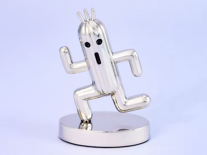 Final Fantasy Bright Arts Gallery Metal Cactuar Figure