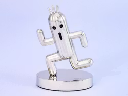 Final Fantasy Bright Arts Gallery Metal Cactuar Figure