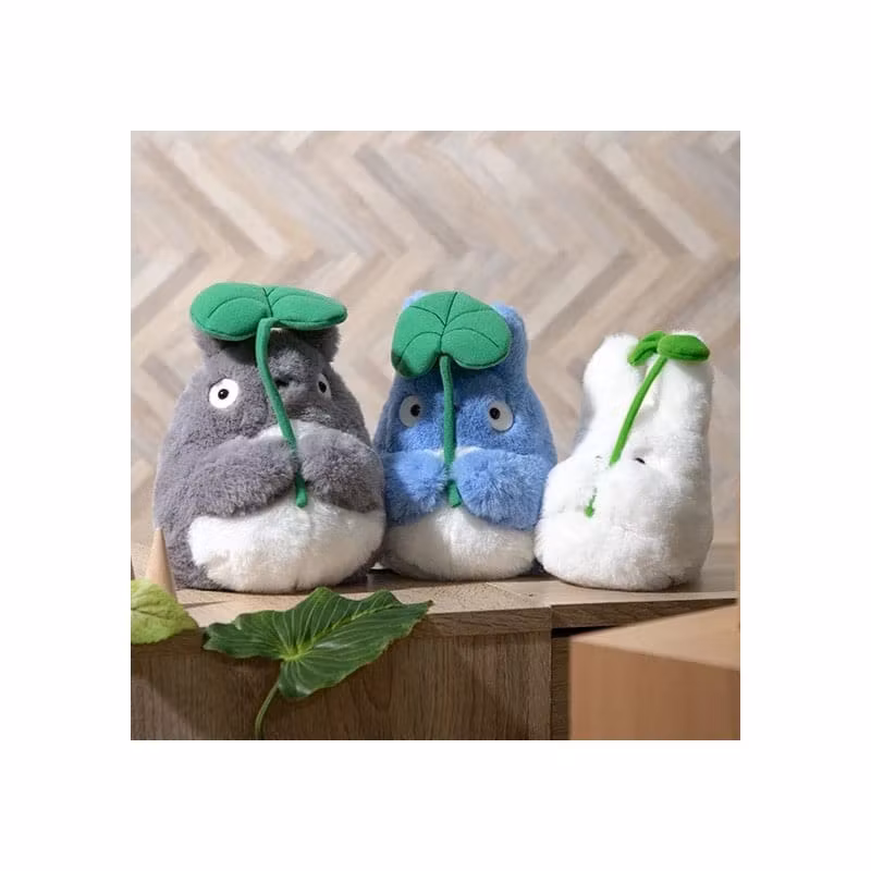 Studio Ghibli My Neighbor Totoro Nakayoshi Plush Figure Big Totoro with Leaf