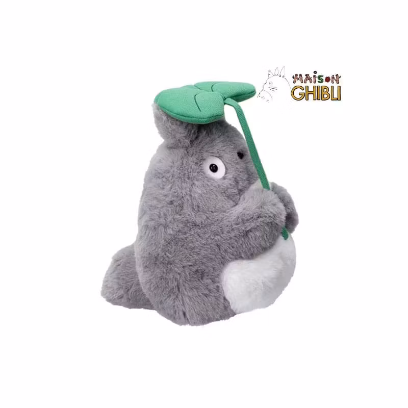 Studio Ghibli My Neighbor Totoro Nakayoshi Plush Figure Big Totoro with Leaf