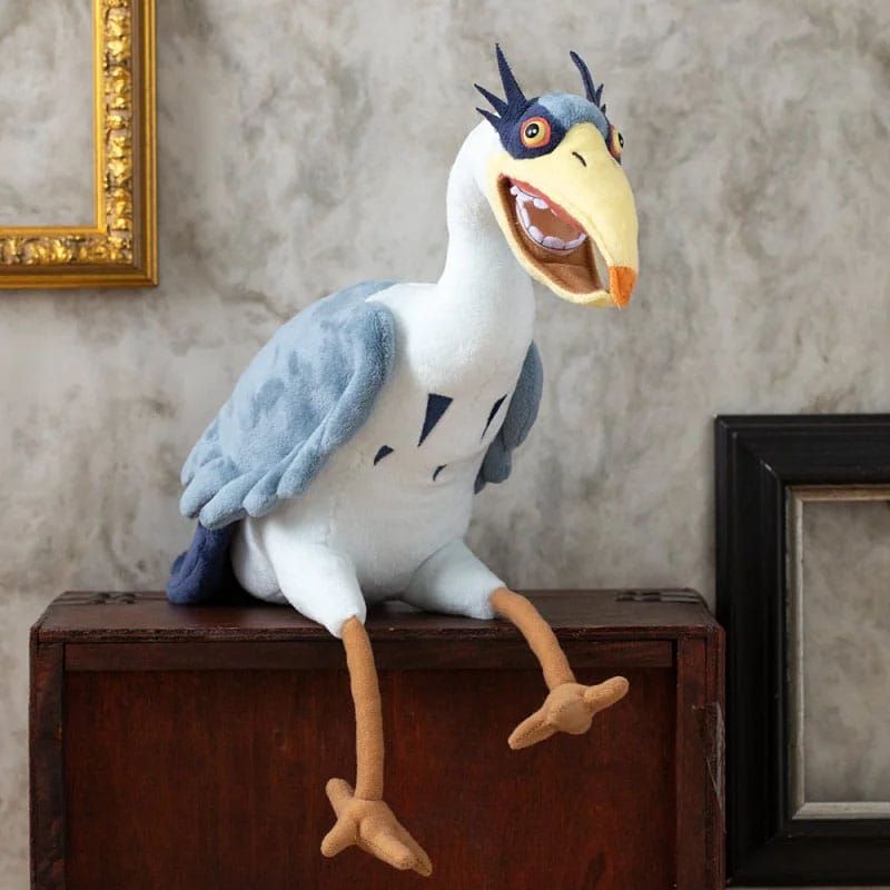 Studio Ghibli The Boy and the Heron Plush Figure Grey Heron