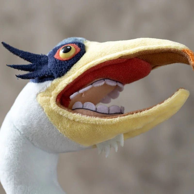 Studio Ghibli The Boy and the Heron Plush Figure Grey Heron