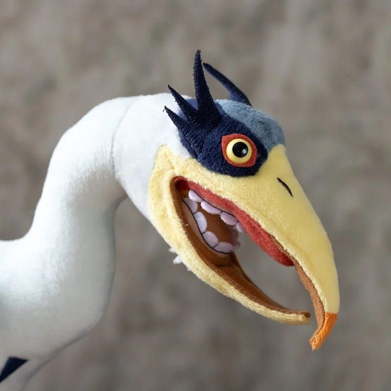 Studio Ghibli The Boy and the Heron Plush Figure Grey Heron