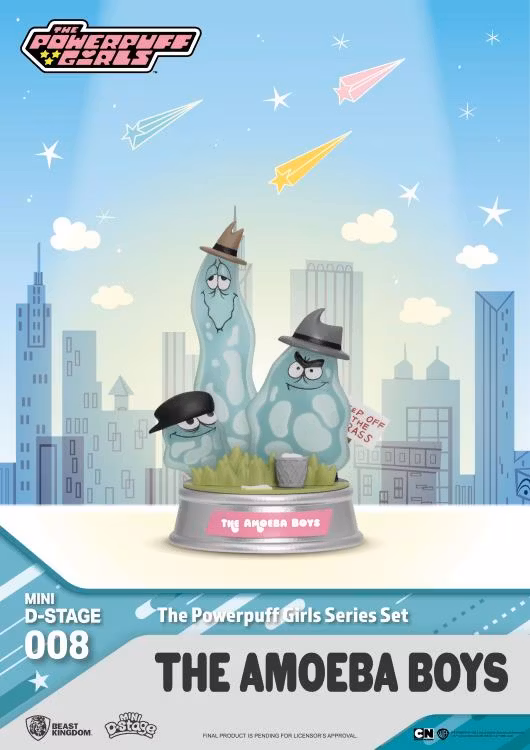 Powerpuff Girls Mini D-Stage MDS-008 Powerpuff Girls Series Set of 6 Figures