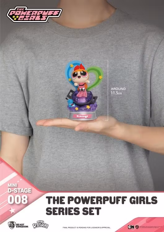 Powerpuff Girls Mini D-Stage MDS-008 Powerpuff Girls Series Set of 6 Figures