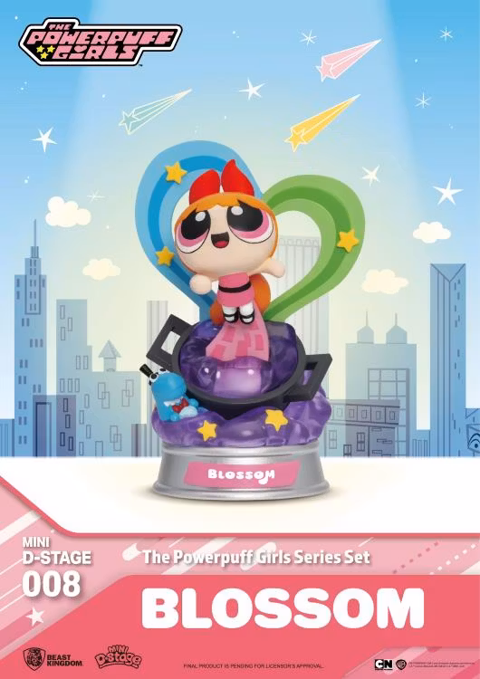 Powerpuff Girls Mini D-Stage MDS-008 Powerpuff Girls Series Set of 6 Figures