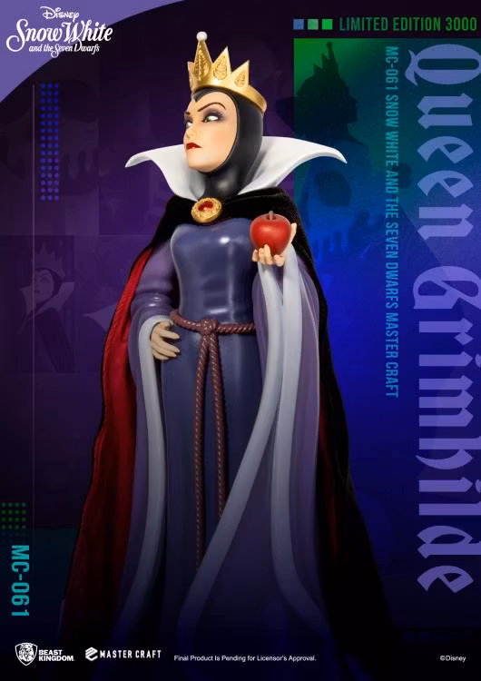 Disney Snow White and the Seven Dwarves Master Craft MC-061 Queen Grimhilde Limited Edition Statue