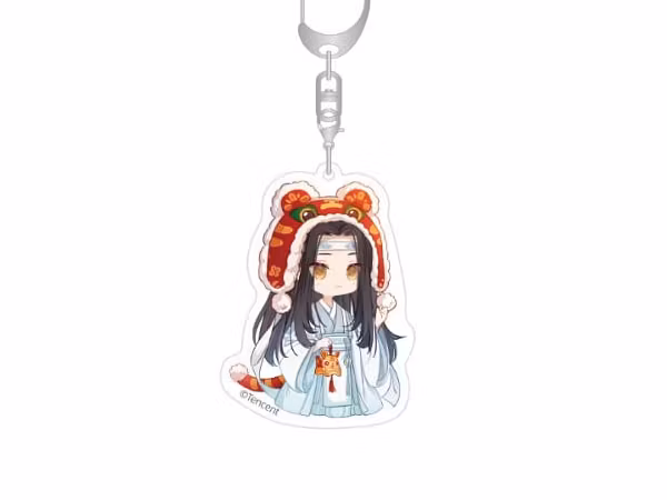 Grandmaster of Demonic Cultivation Acrylic Keychain Lan Wangji Chibi Style