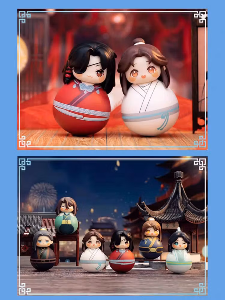 Heaven Official's Blessing Mini Figures Cute Swing Series Set of 6 Figures