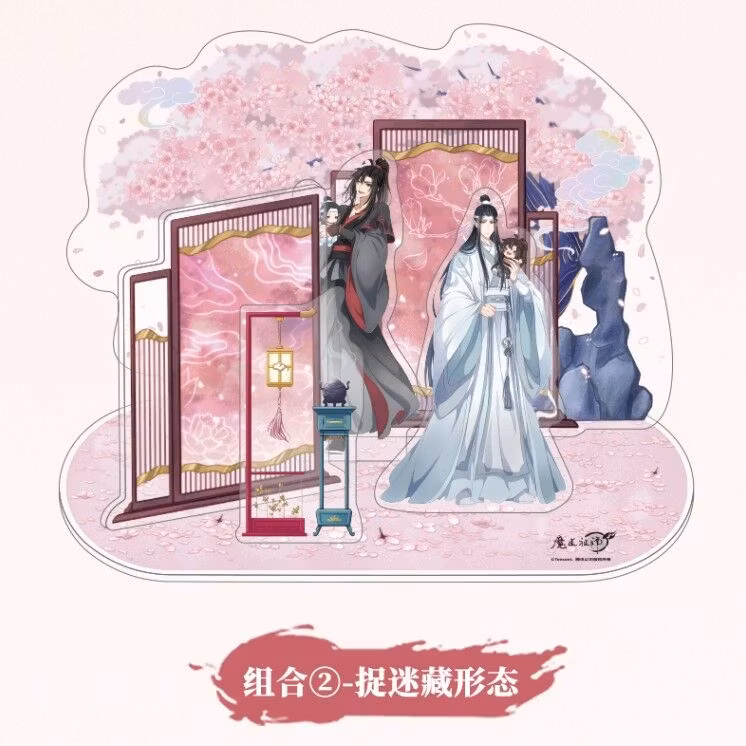 Grandmaster of Demonic Cultivation Acrylic Stand Wei Wuxian & Lan Wangji Sakuraba Heigo Ver.