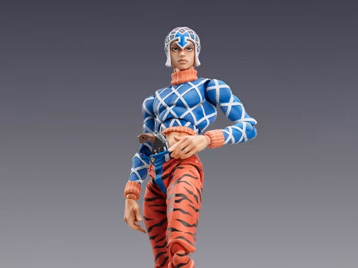 JoJo's Bizarre Adventure: Golden Wind Super Action Statue Guido Mista & Sex Pistols (Rerelease)