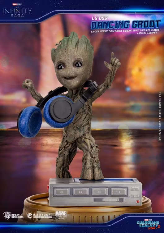 Marvel Guardians of the Galaxy Vol. 2 Infinity Saga LS-095 Life-Sized Dancing Groot (heo EU Exclusive)