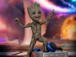 Marvel Guardians of the Galaxy Vol. 2 Infinity Saga LS-095 Life-Sized Dancing Groot (heo EU Exclusive)