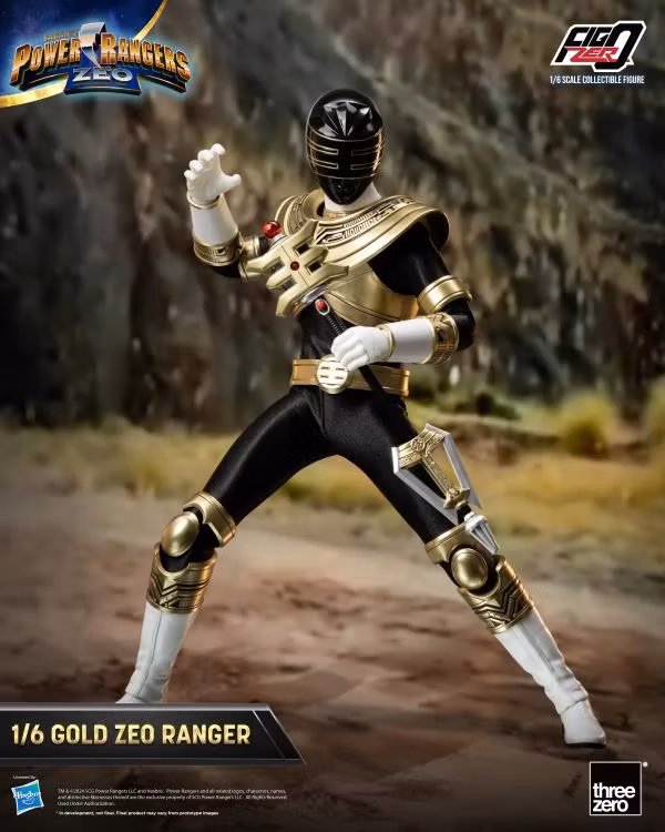 Power Rangers Zeo FigZero Gold Zeo Ranger 1/6 Scale Figure