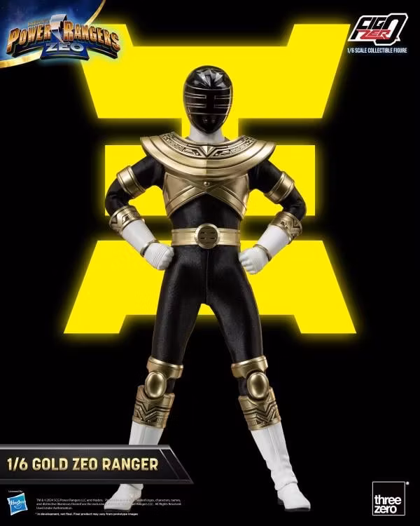 Power Rangers Zeo FigZero Gold Zeo Ranger 1/6 Scale Figure