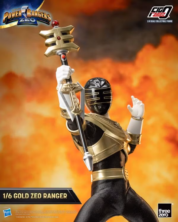 Power Rangers Zeo FigZero Gold Zeo Ranger 1/6 Scale Figure