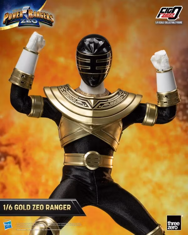 Power Rangers Zeo FigZero Gold Zeo Ranger 1/6 Scale Figure