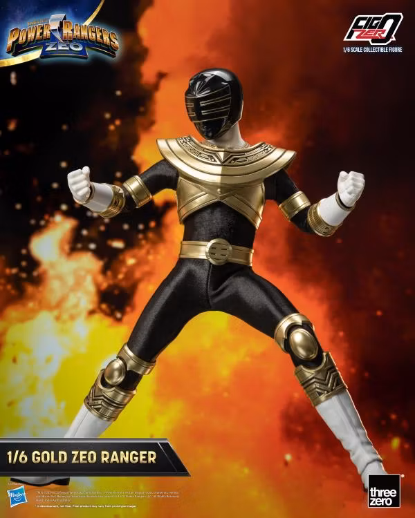 Power Rangers Zeo FigZero Gold Zeo Ranger 1/6 Scale Figure