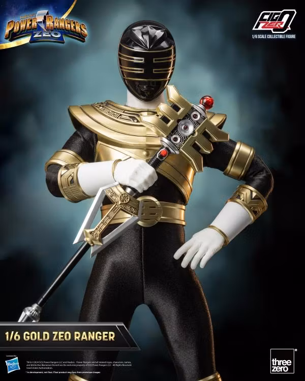 Power Rangers Zeo FigZero Gold Zeo Ranger 1/6 Scale Figure