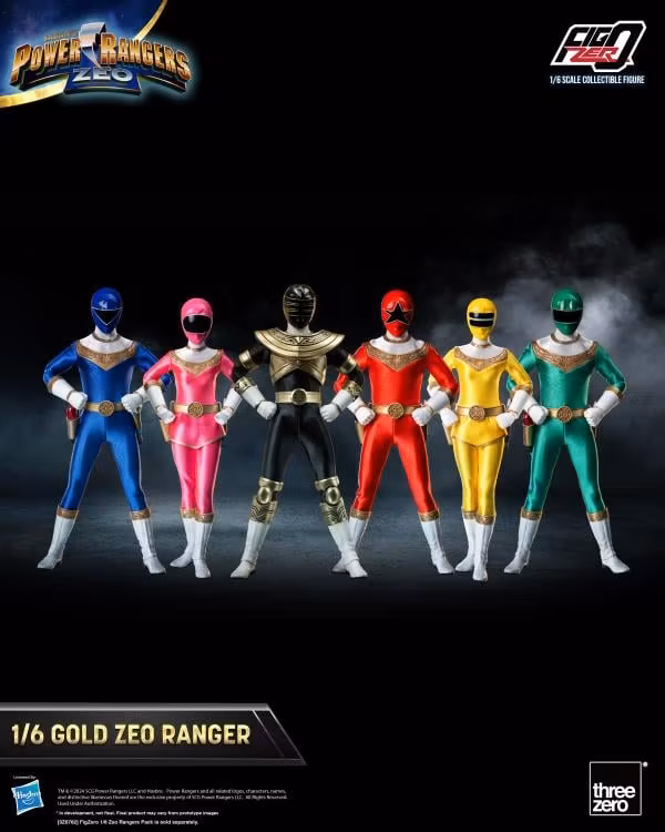Power Rangers Zeo FigZero Gold Zeo Ranger 1/6 Scale Figure