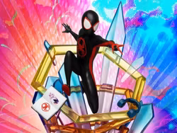 Marvel Spider-Man: Across the Spider-Verse D-Stage DS-162 Miles Morales Statue