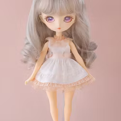 Harmonia Series Wig (One Curl/Ash Gray)