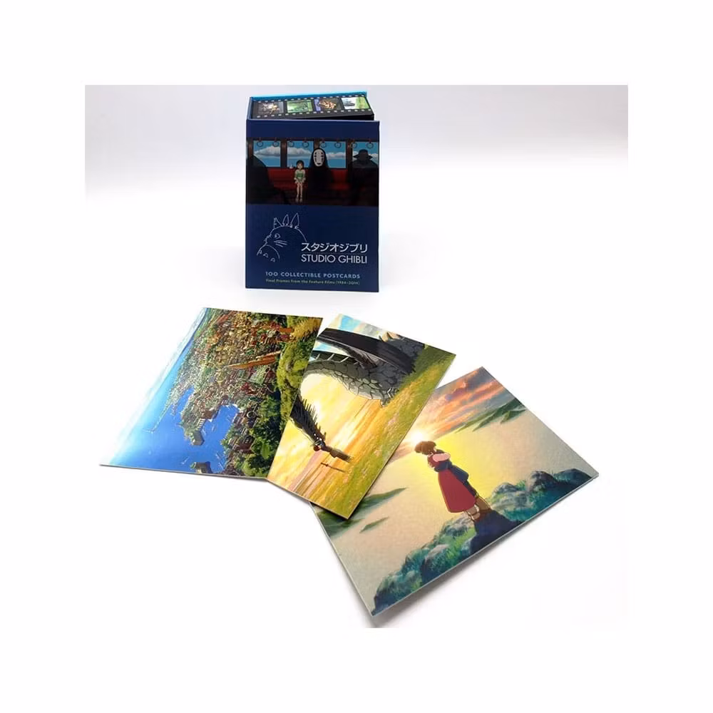 Studio Ghibli Postcards Box 100 Collectible Postcards