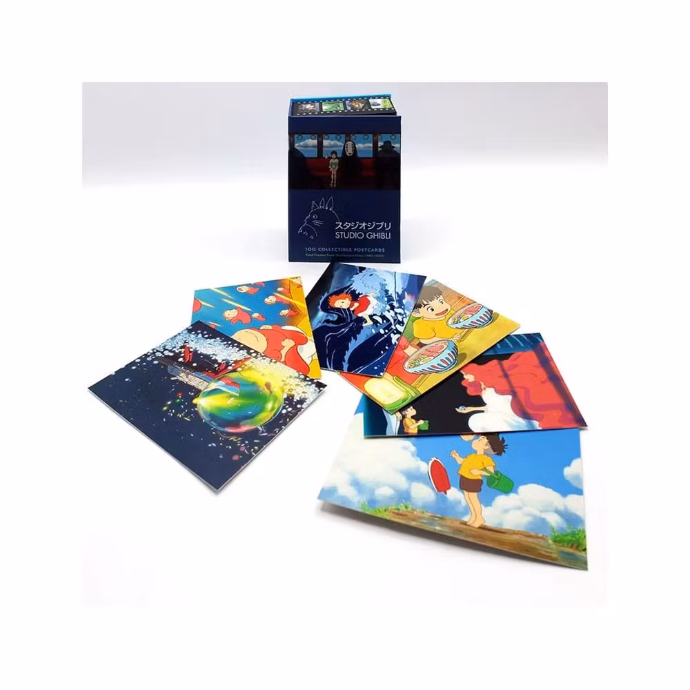 Studio Ghibli Postcards Box 100 Collectible Postcards