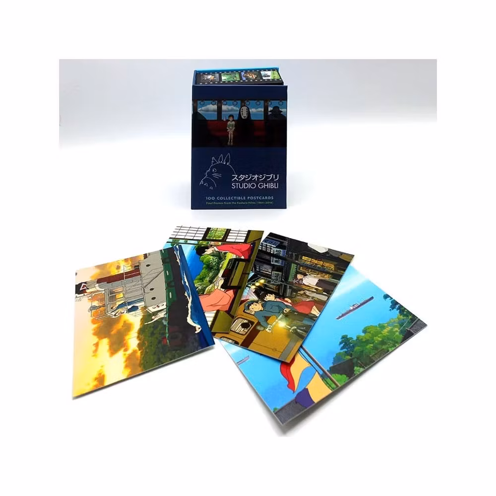 Studio Ghibli Postcards Box 100 Collectible Postcards