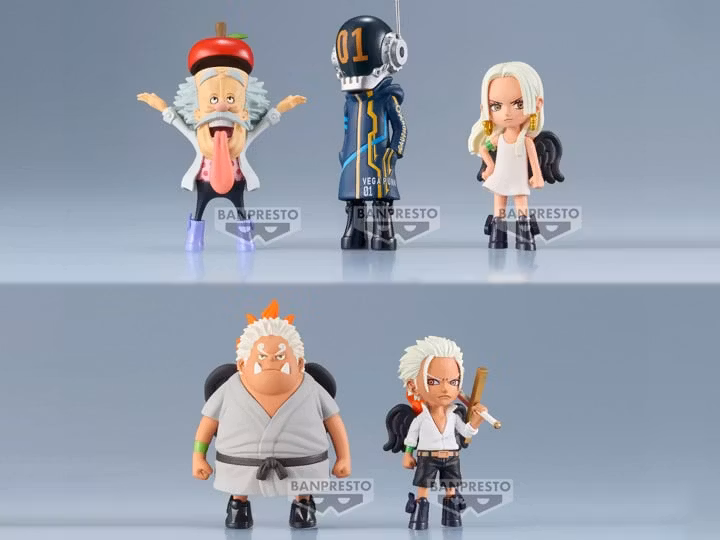One Piece World Collectable Figure (WCF) Egg Head Vol. 4 Set of 5 Figures