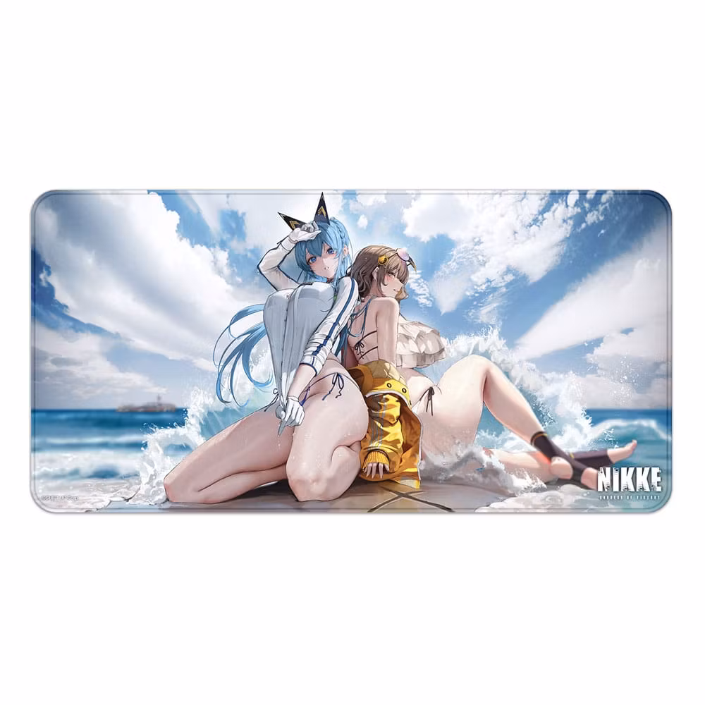 Goddess of Victory: Nikke XXL Mousepad Helm & Anis