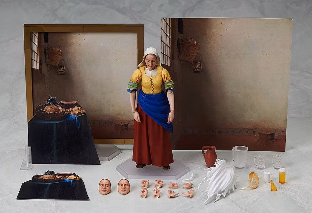 The Table Museum Figma The Milkmaid by Vermeer