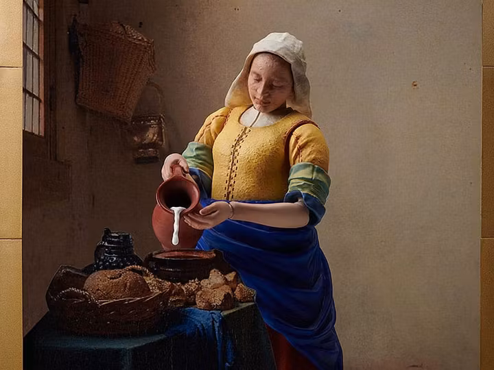The Table Museum Figma The Milkmaid by Vermeer