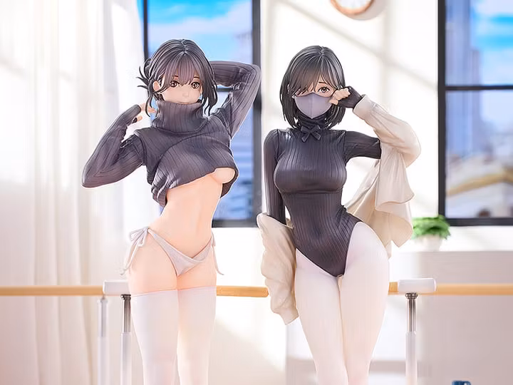 Hitomio Illustration Guitar MeiMei & Shokyu Sensei's Dance Lesson Figure Set