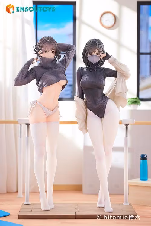 Hitomio Illustration Guitar MeiMei & Shokyu Sensei's Dance Lesson Figure Set