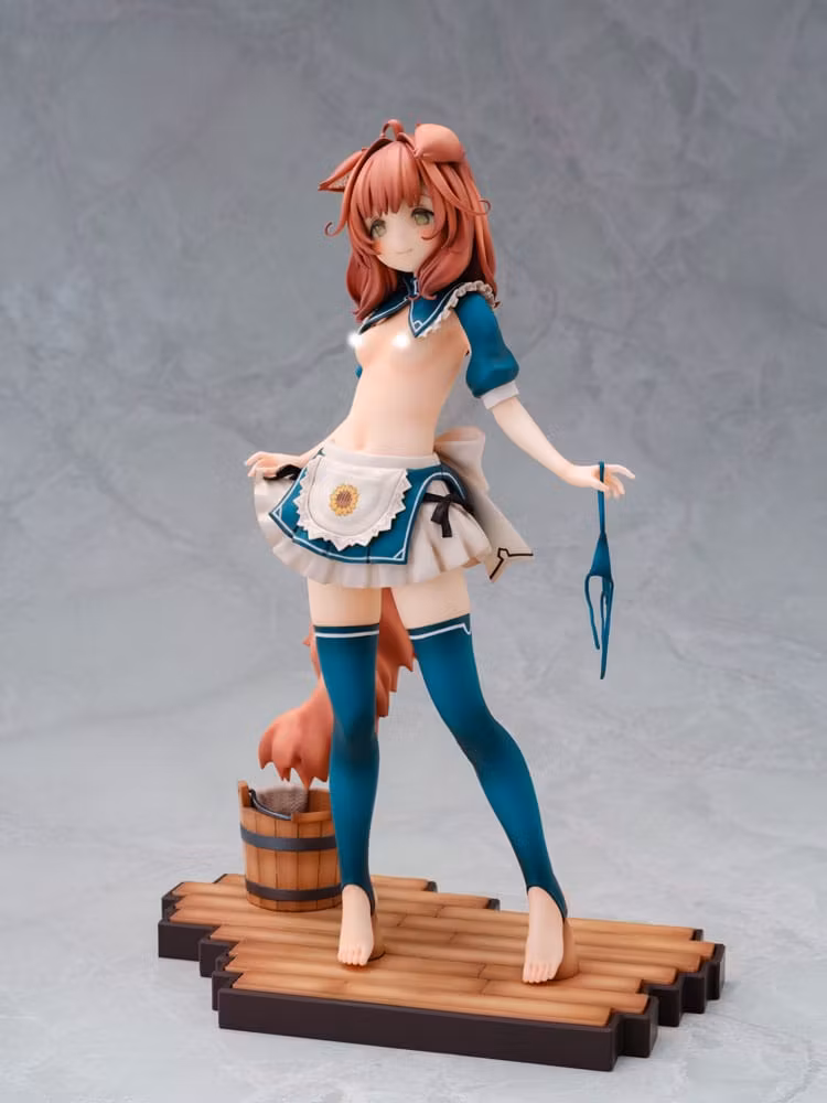 (18+) Sawayaka Samehada Illustration Animal Ears Maid Kikimora