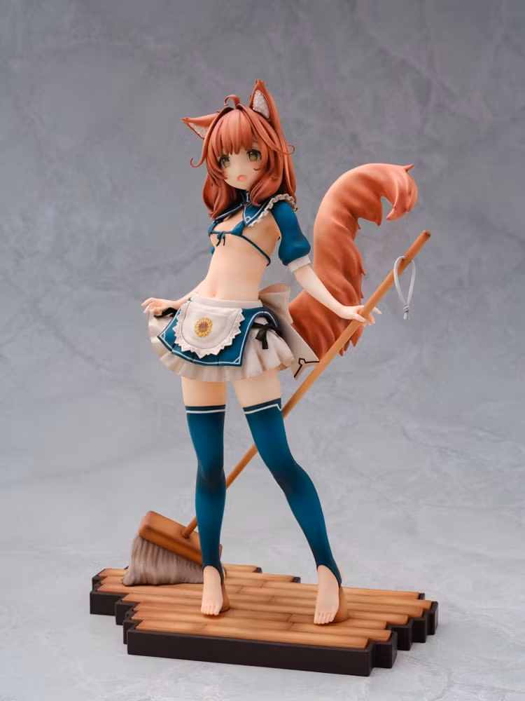 (18+) Sawayaka Samehada Illustration Animal Ears Maid Kikimora