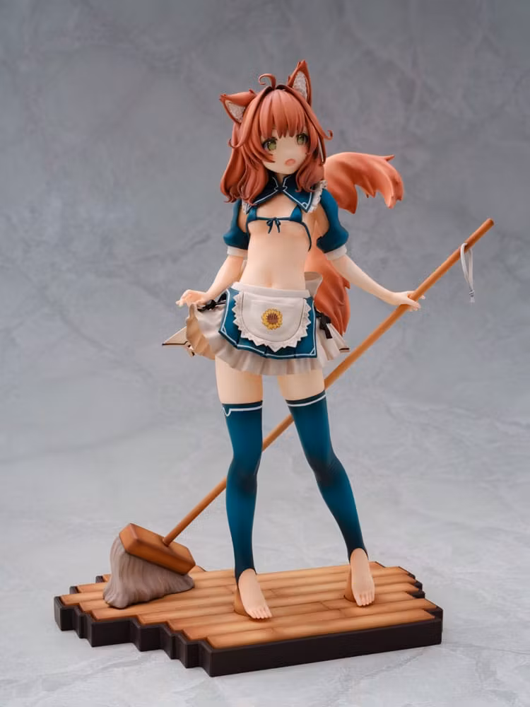 (18+) Sawayaka Samehada Illustration Animal Ears Maid Kikimora