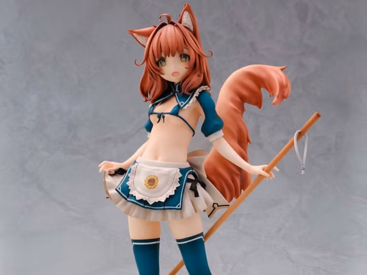 (18+) Sawayaka Samehada Illustration Animal Ears Maid Kikimora