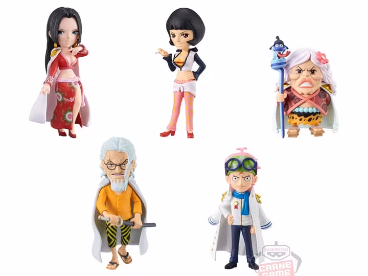 One Piece WCF Nyougashima Set of 5 Figures