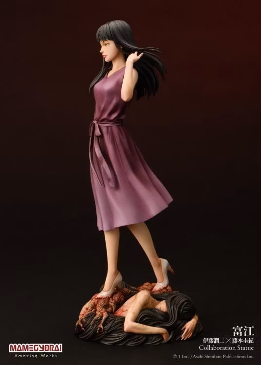 Junji Ito x Yoshiki Fujimoto Tomie Collaboration Statue