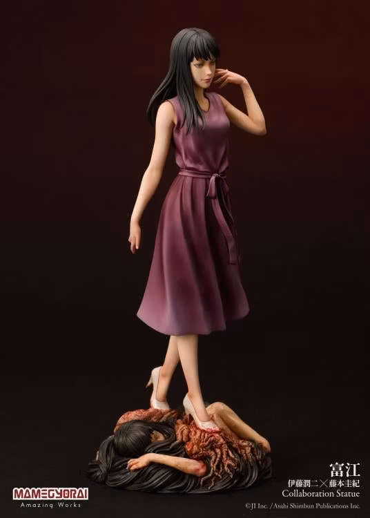 Junji Ito x Yoshiki Fujimoto Tomie Collaboration Statue