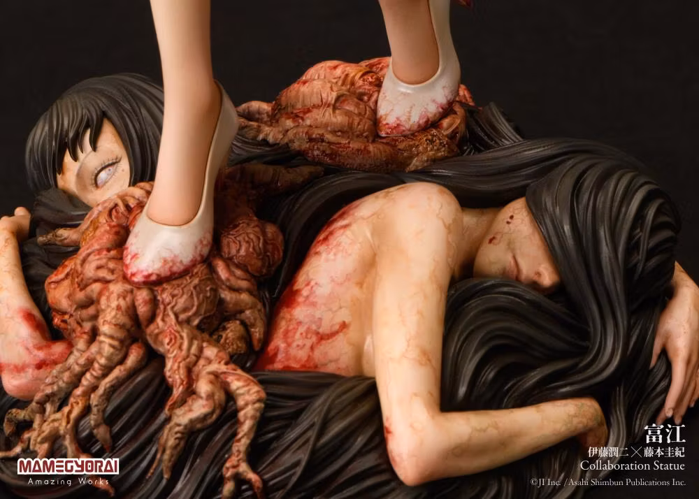 Junji Ito x Yoshiki Fujimoto Tomie Collaboration Statue
