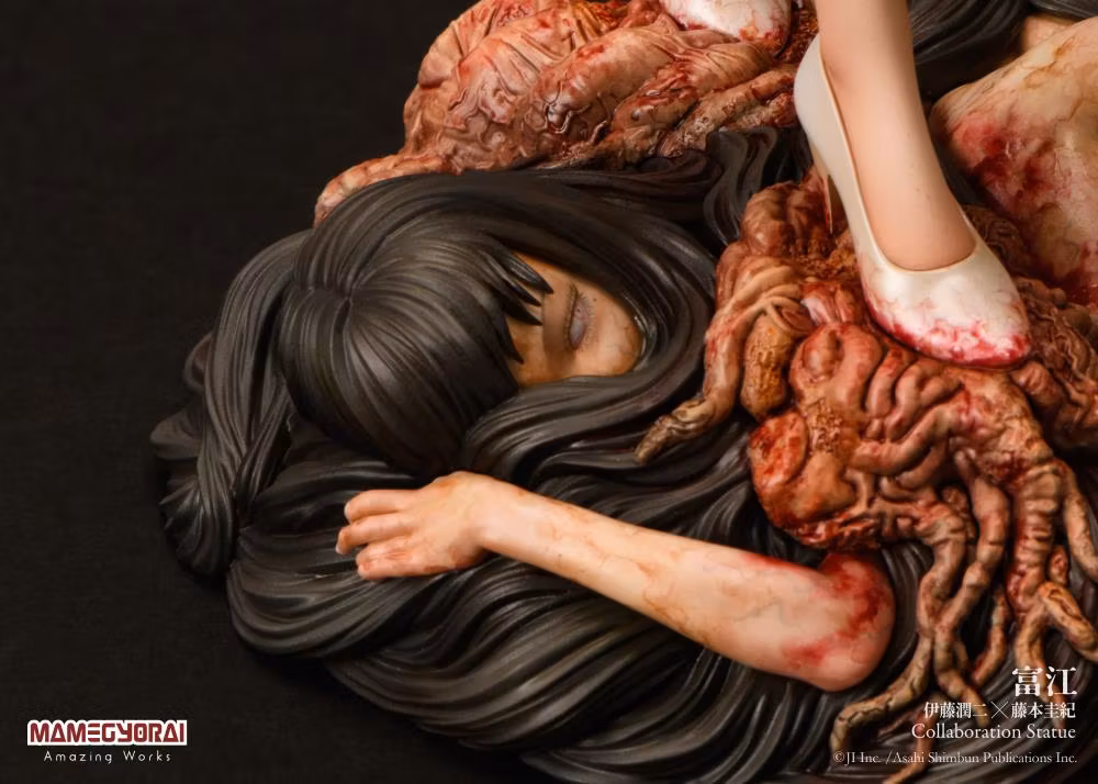 Junji Ito x Yoshiki Fujimoto Tomie Collaboration Statue