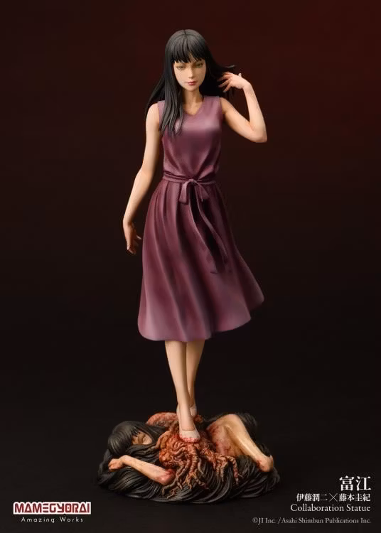 Junji Ito x Yoshiki Fujimoto Tomie Collaboration Statue