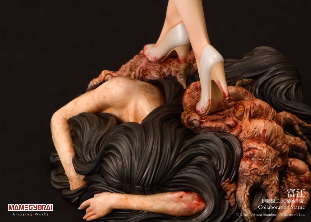 Junji Ito x Yoshiki Fujimoto Tomie Collaboration Statue