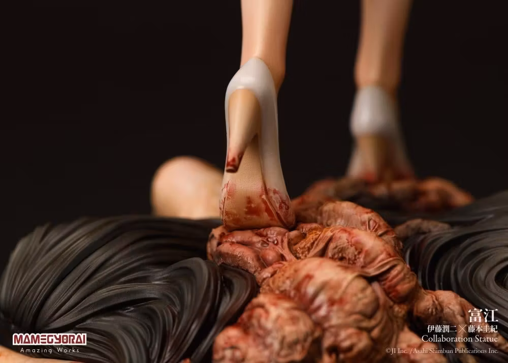 Junji Ito x Yoshiki Fujimoto Tomie Collaboration Statue